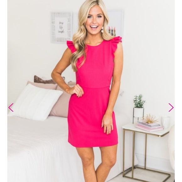 Pink Lily Dresses & Skirts - Pink Lily Fuchsia Cocktail Dress